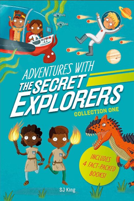 Adventures with The Secret Explorers: Collection One: 4-Book Box Set of Educational Fiction Chapter Books Books